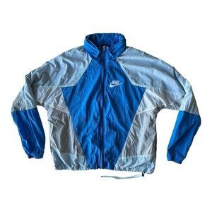 Nike SportsWear Woven Full Zip Jacket, Medium Color-block